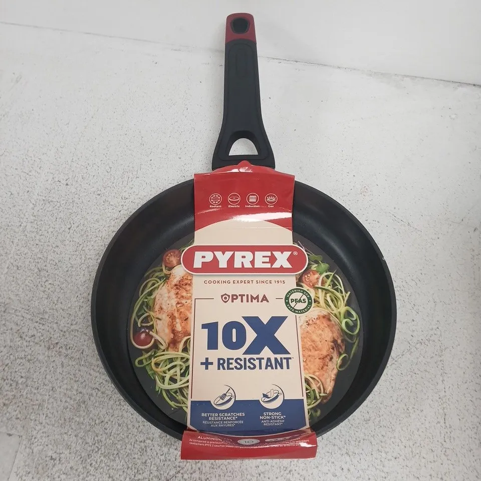 PYREX FRYING PAN PYREX OPTIMA BLACK 24 CM