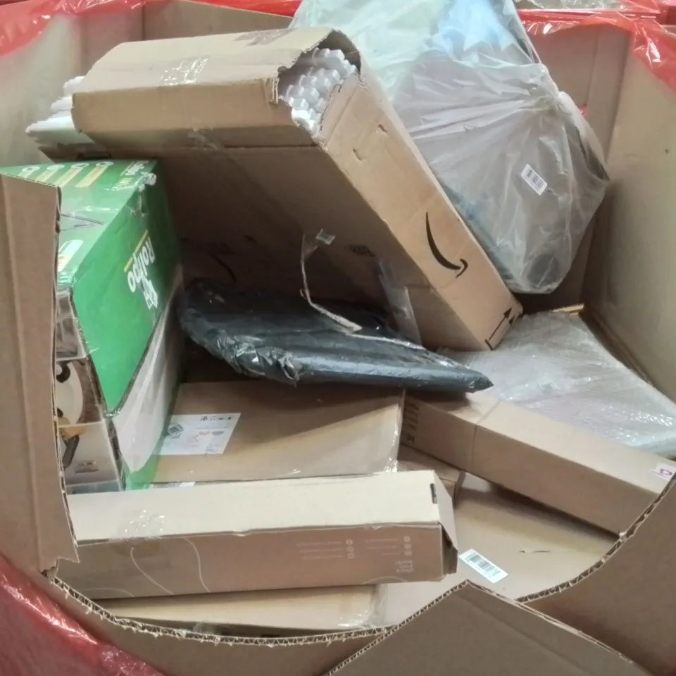 PALLET OF ASSORTED HOUSEHOLD GOODS AND PRODUCTS TO INCLUDE;LADDERS,MOP,FILN 