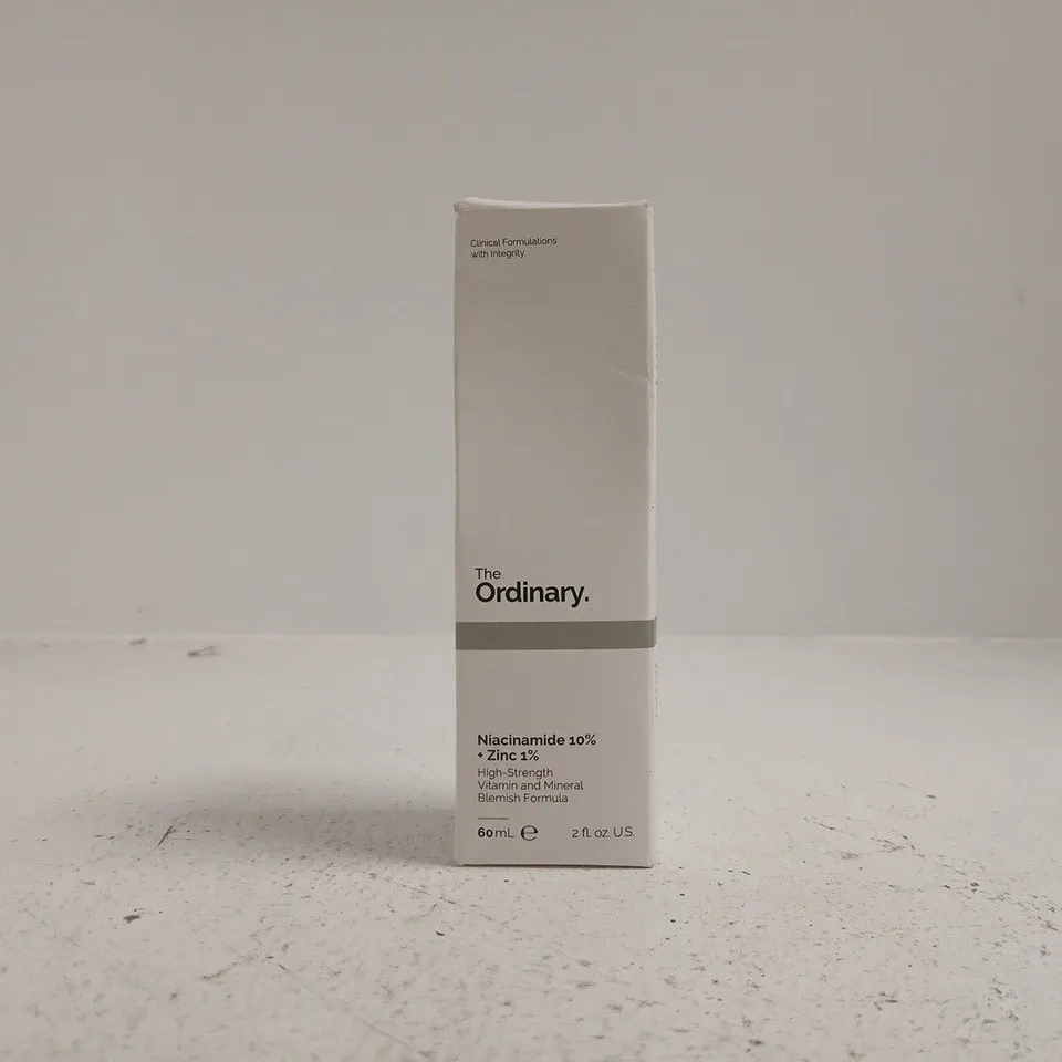 THE ORDINARY NIACINAMIDE 10% + ZINC 1% SERUM, 60 ML – BOXED
