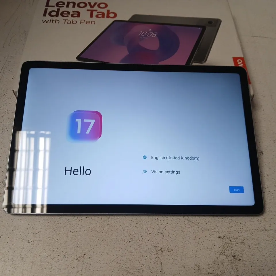 LENOVO IDEATAB TABLET WITH TAB PEN