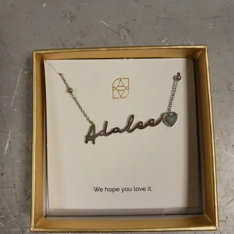 ABBOTT LYON PERSONALISED 'ADALEE' NECKLACE 