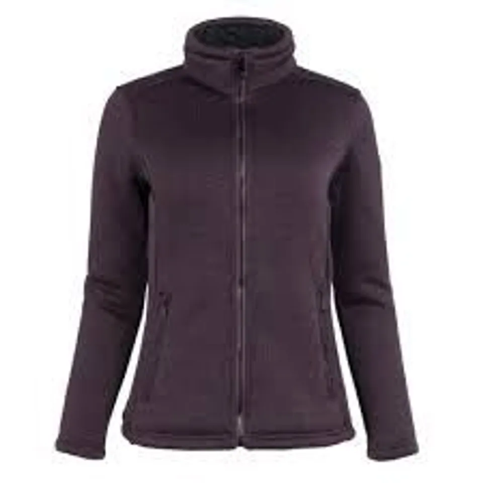 BRAND NEW REGATTA RAZIA II WOMENS FULL ZIP FLEECE IN PLUM - SIZE 16