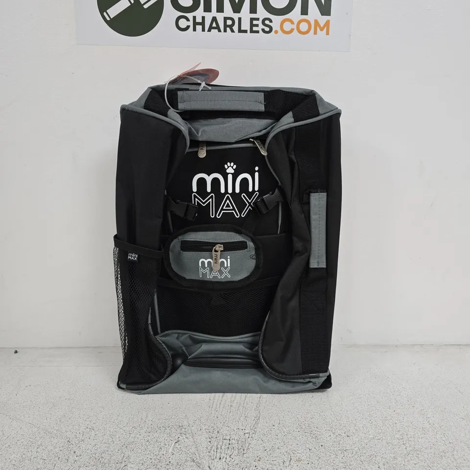 MINI MAX CABIN BACKPACK – 40 X 30 X 20 CM, AEROLITE (BLACK & GREY)