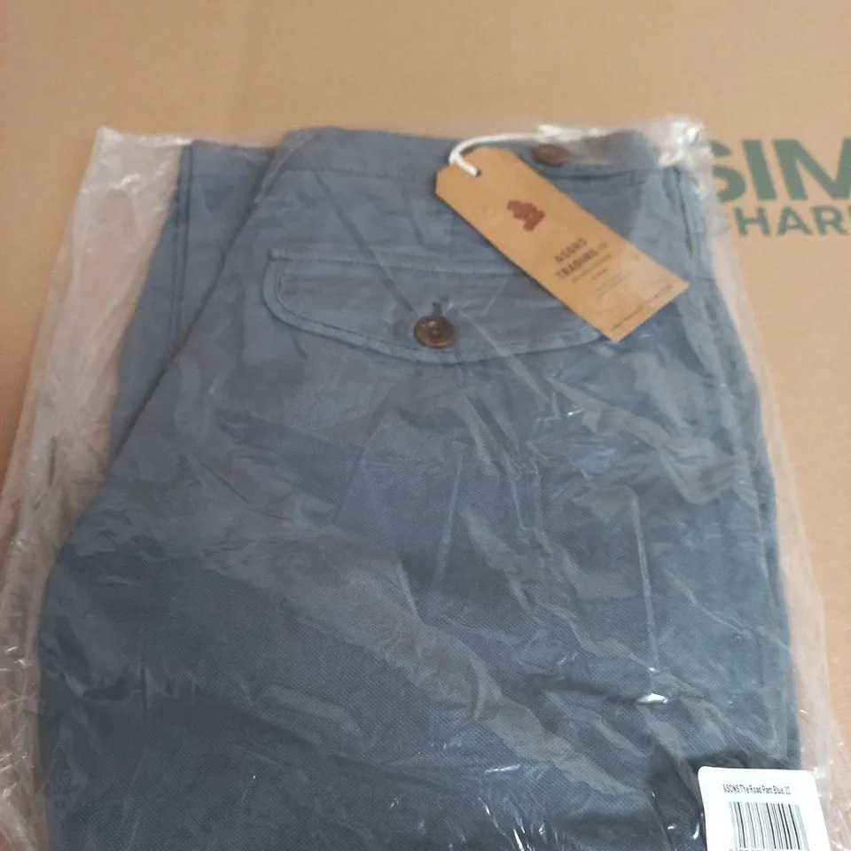 &SONS THE ROAD PANT BLUE, UK 32