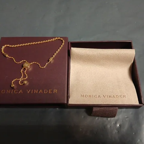 BOXED MONICA VINADER ROPE CHAIN BRACELET