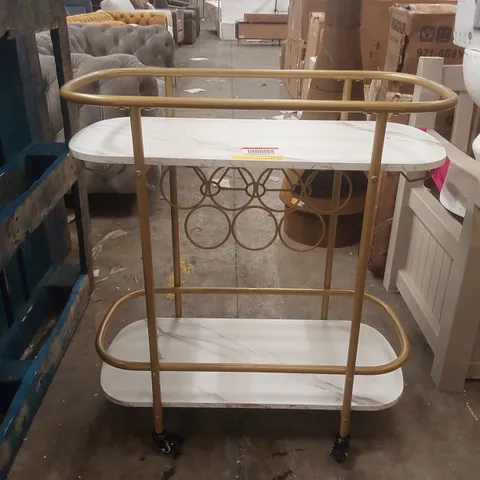 DESIGNER MARBLE EFFECT SERVING TRAY