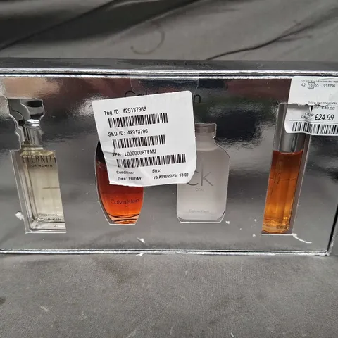 BOXED CALVIN KLEIN 15ML GIFT SET