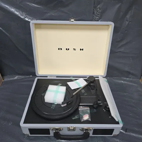 BUSH CLASSIC TURNTABLE IN GREY 