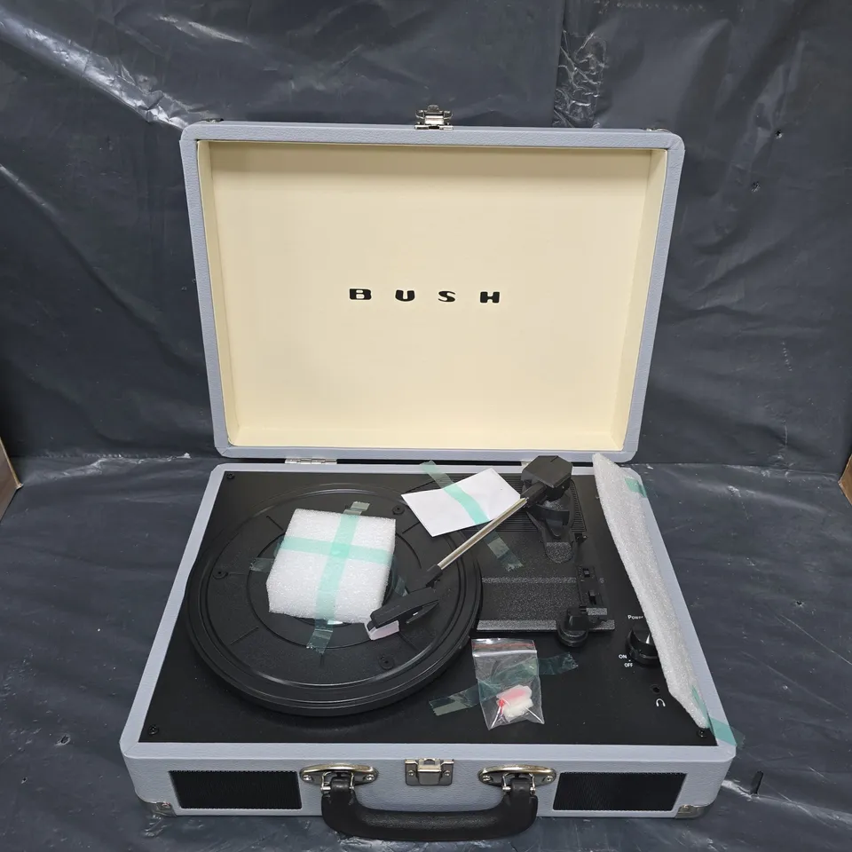 BUSH CLASSIC TURNTABLE IN GREY 