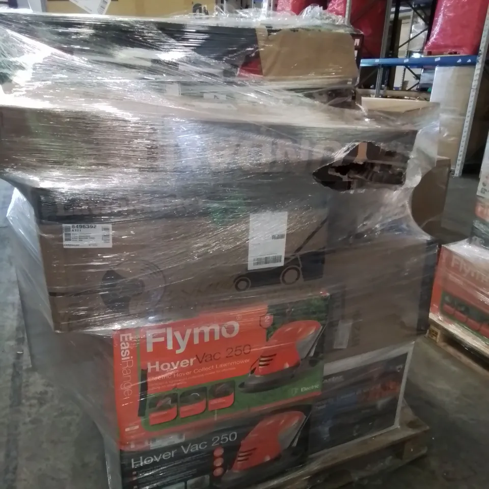 PALLET OF APPROXIMATELY 19 UNPROCESSED RAW RETURN HOUSEHOLD AND ELECTRICAL GOODS TO INCLUDE;