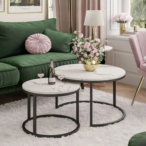 BOXED AUBURTA COFFEE TABLE (1 BOX)