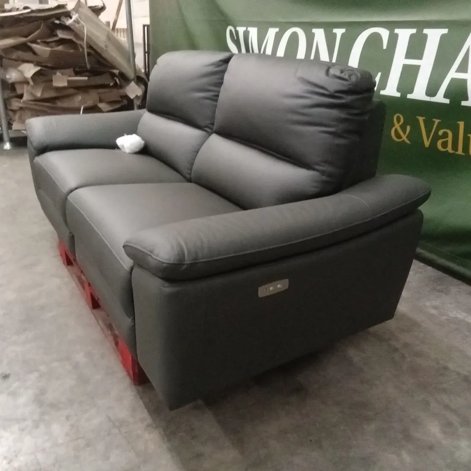 PAVILION 3 SEATER LEATHER/FAUX LEATHER POWER RECLINER SOFA RRP £1049