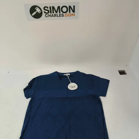 MUDFLOWER BLUE WOMEN'S TOP – UK SIZE 14