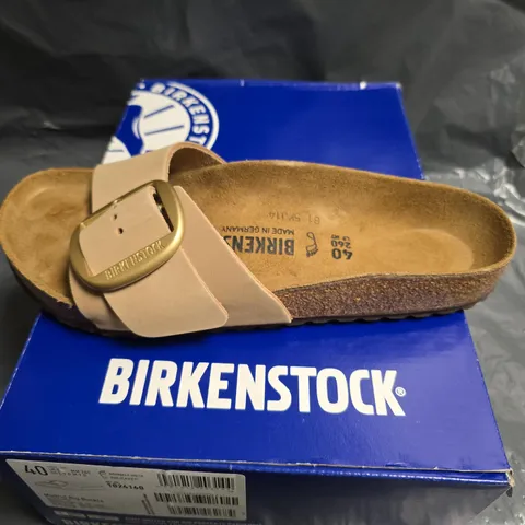 BIRKENSTOCK MADRID BIG BUCKLE SANDALS – BEIGE UK 7 (EU 40)