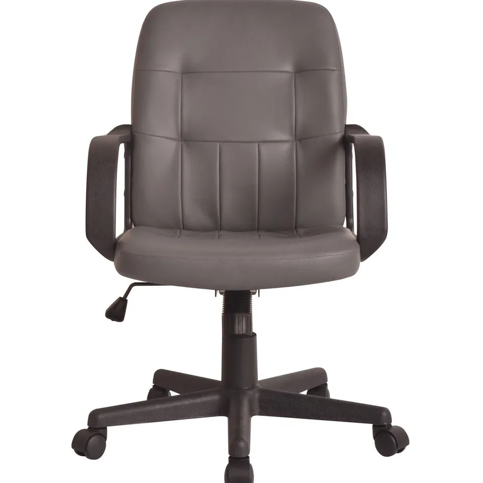 BOXED MADISON OFFICE CHAIR - GREY  RRP £69