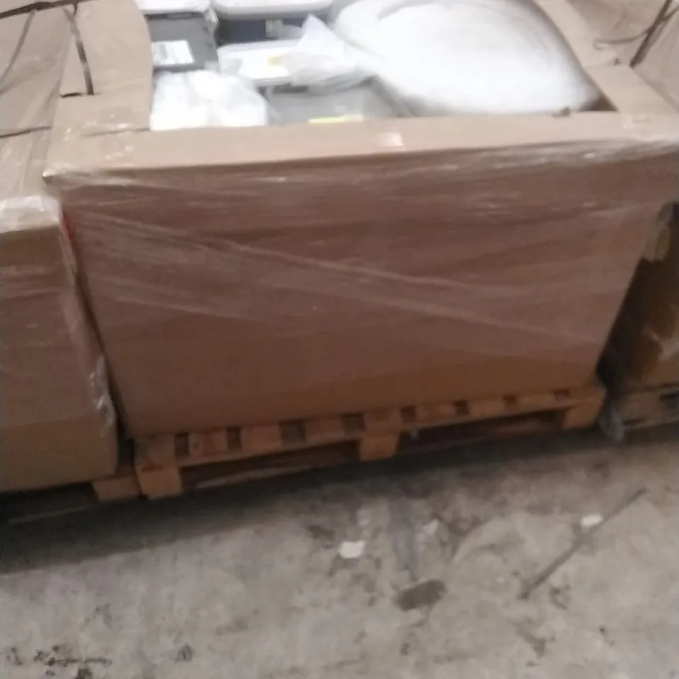 PALLET OF ASSORTED DIY, HOME IMPROVEMENT AND BUILDING PRODUCTS TO INCLUDE; PATIO JOINT MORTAR, INSULATION, BUBBLE WRAP ETC