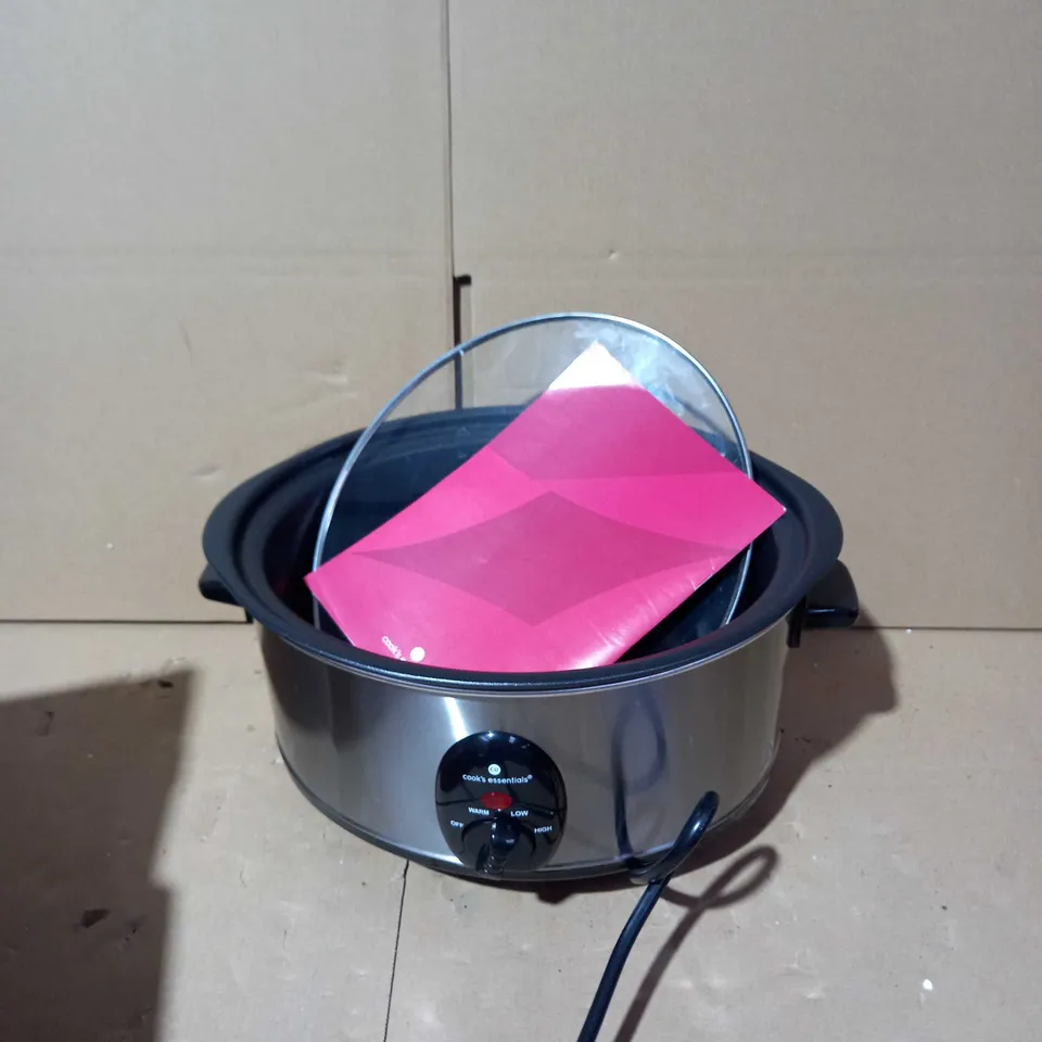 COOK'S ESSENTIALS 3.5 LITRE SLOW COOKER