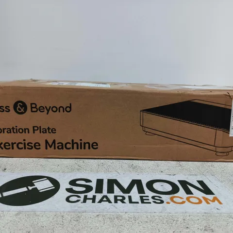 BLISS & BEYOND VIBRATION PLATE EXERCISE MACHINE – BOXED