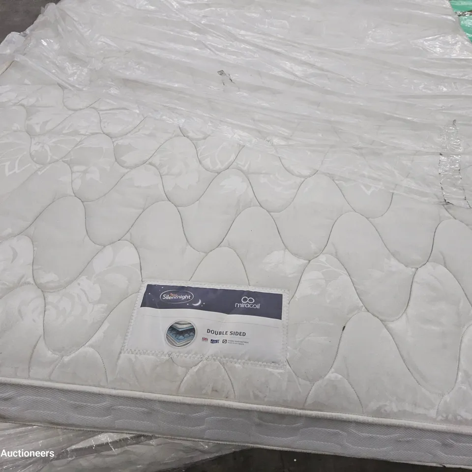 BAGGED SILENTNIGHT POCKET SPRUNG 1500 4'6" DOUBLE MATTRESS 