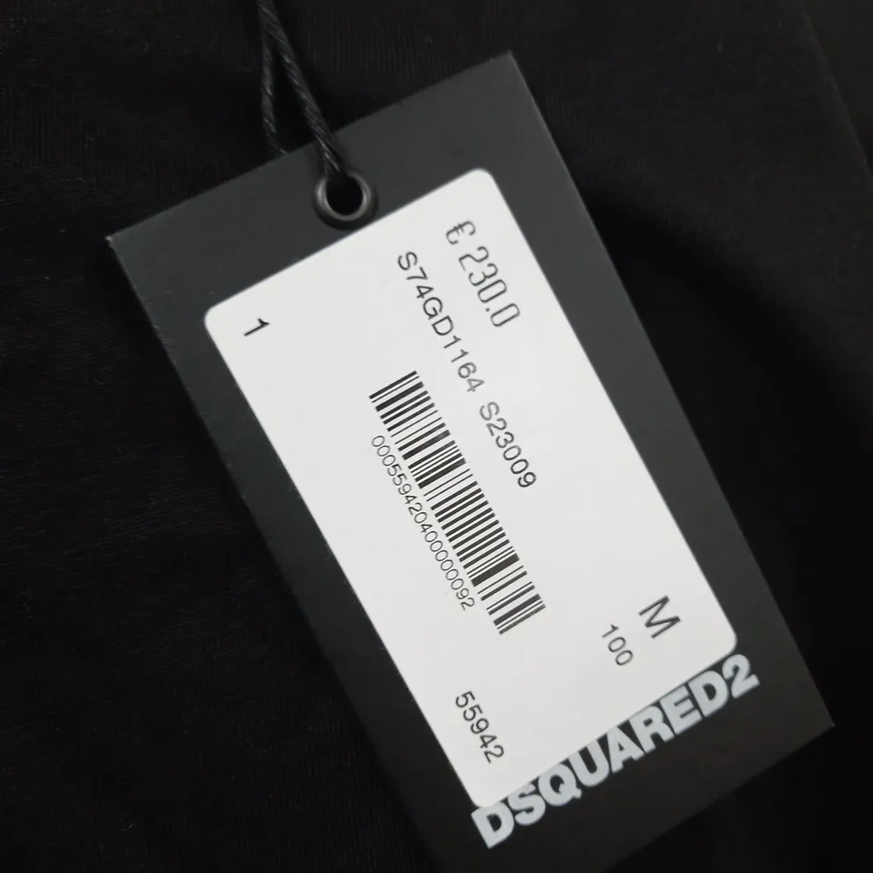 DSQUARED2 LOGO PRINT T-SHIRT M