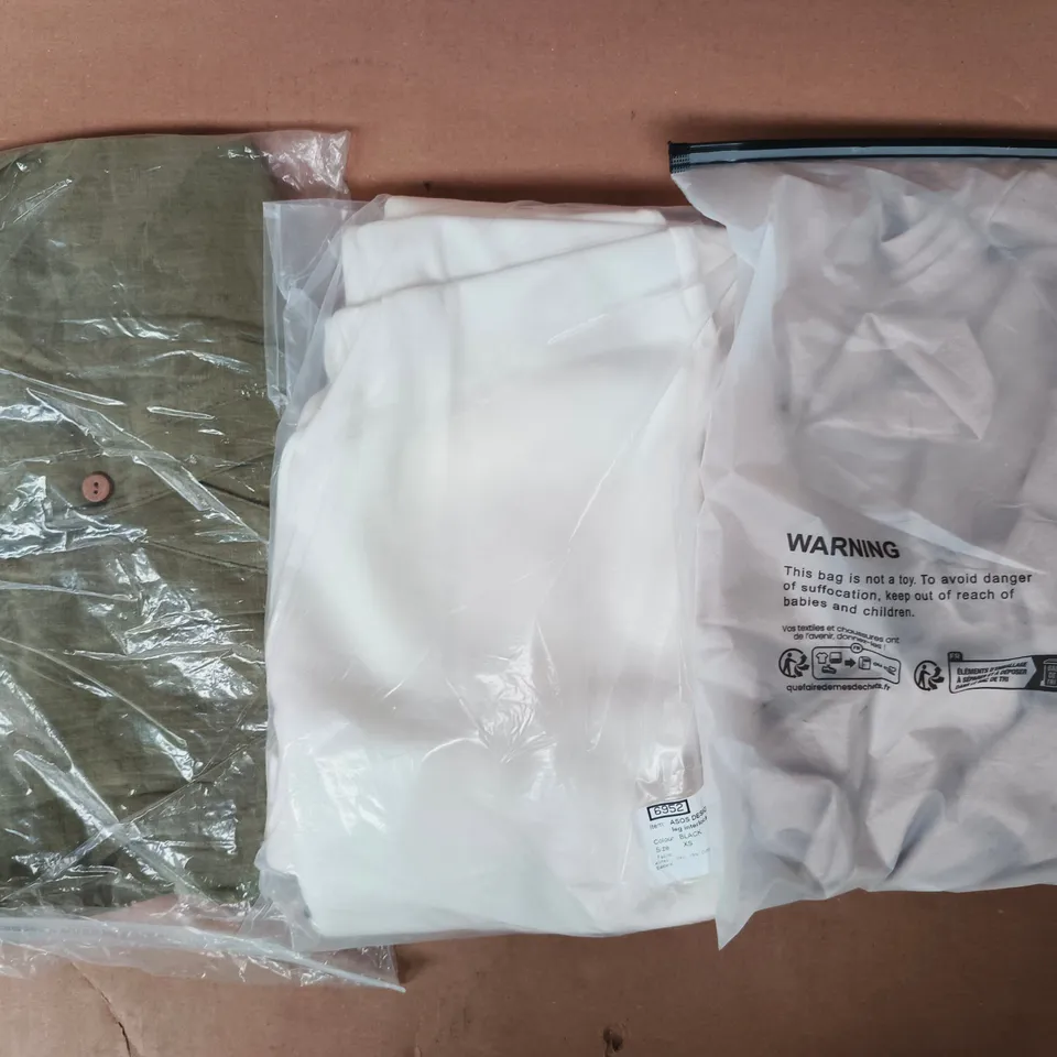 APPROXIMATELY 20 ASSORTED CLOTHING AND FASHION PRODUCTS IN VARIOUS STYLES AND SIZES - COLLECTION ONLY