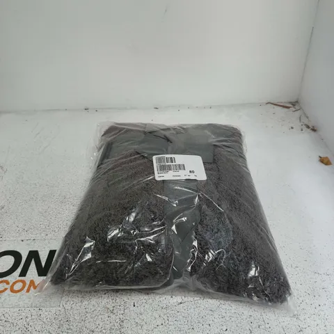 COZEE HOME PLUSH ROBE CHARCOAL MEDIUM