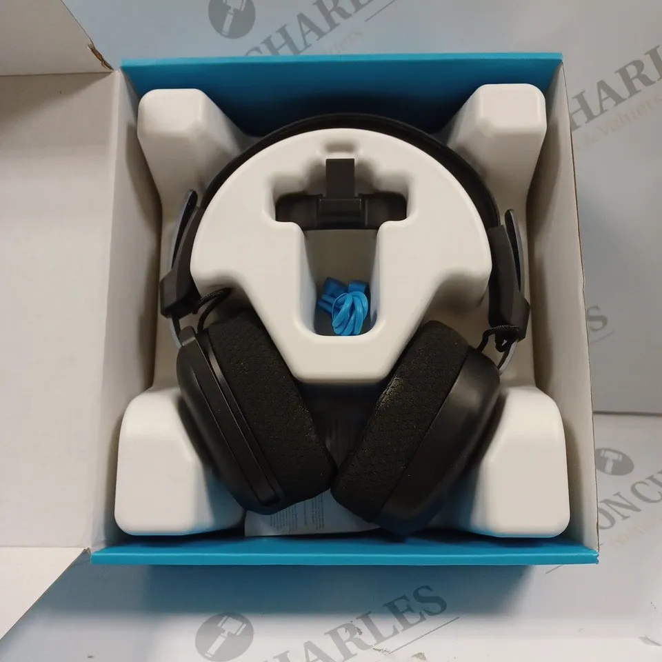 BOXED JLAB JBUDS WORK WIRELESS OVER EAR HEADSET 