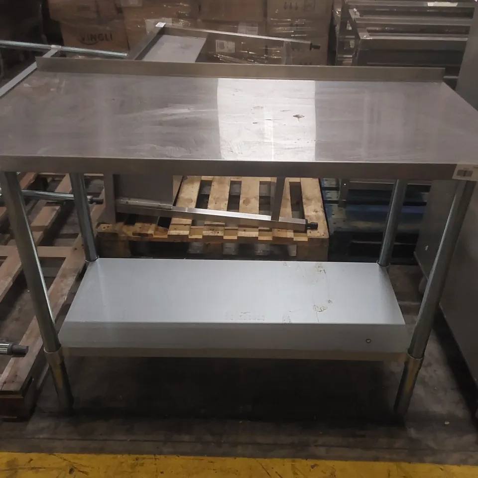 ADEXA COMMERCIAL STAINLESS STEEL WORKTOP