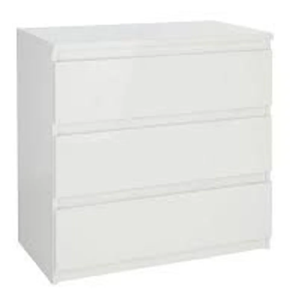 LAYTON GLOSS 3 DRAWER CHEST