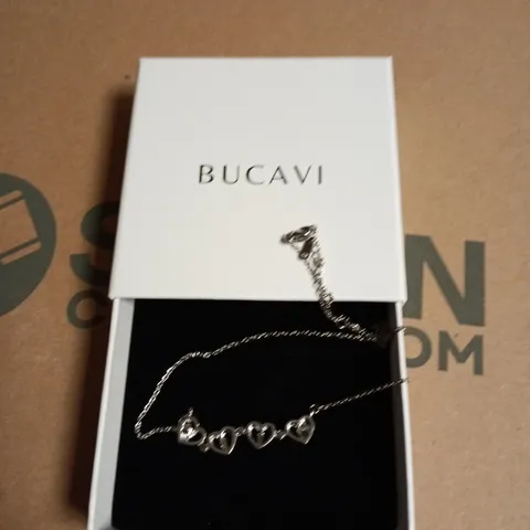 BUCAVI HEART-SHAPED NECKLACE – BOXED