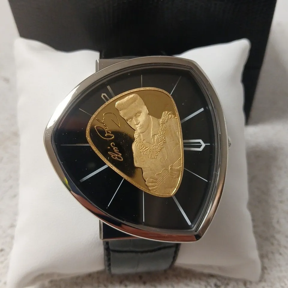COINWATCH ELVIS PRESLEY BLUE HAWAII PLECTRUM COIN WATCH – LIMITED EDITION