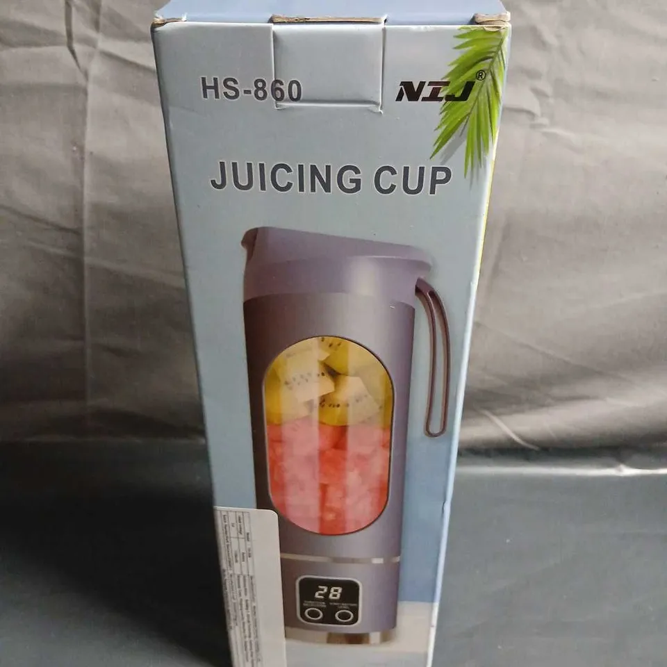 HS-860 JUICING CUP PORTABLE BLENDER – BOXED