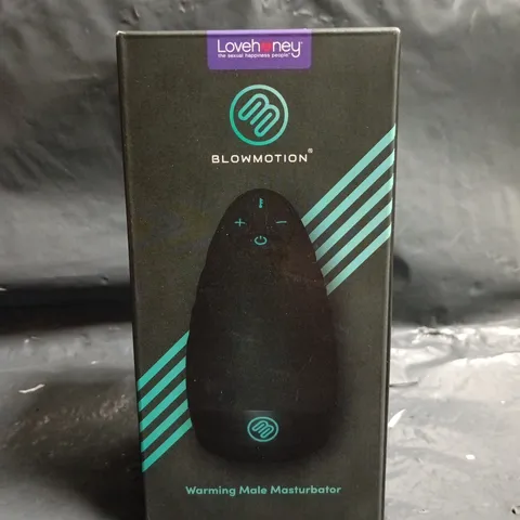 BOXED LOVEHONEY BLOWMOTION WARMING MALE MASTURBATOR
