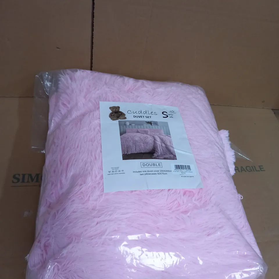 CUDDLES DUVET SET DOUBLE DUVET SET 