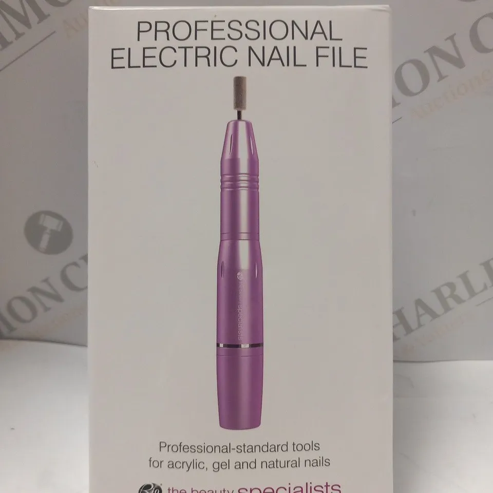 BOXED PROFESSIONAL ELECTRIC NAIL FILE 