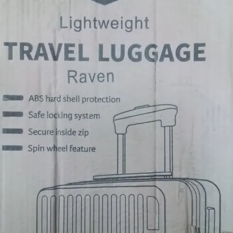 BOXED LUGG LIGHTWEIGHT TRAVEL LUGGAGE 