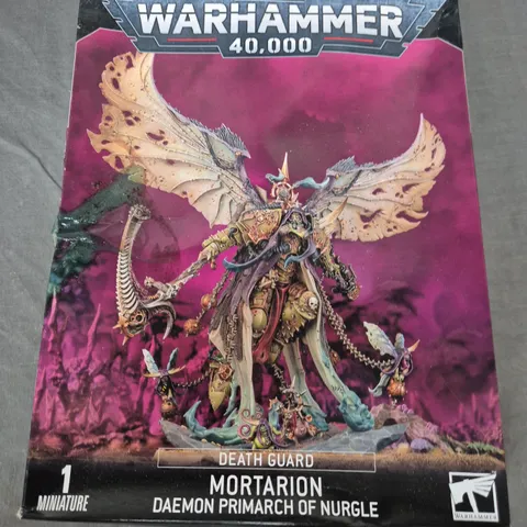 WARHAMMER 40,000 DEATH GUARD MORTARION DAEMON PRIMARCH OF NURGLE