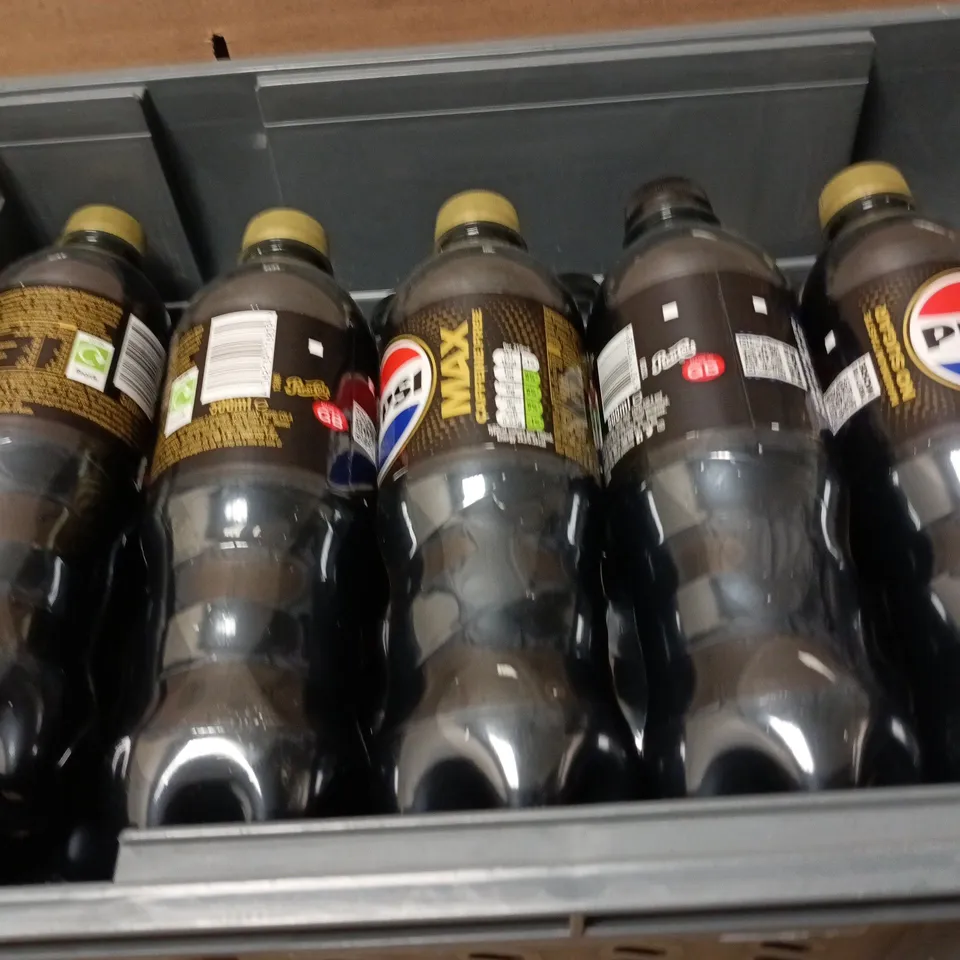 APPROX 15 BOTTLES OF CAFFEINE FREE PEPSI MAX