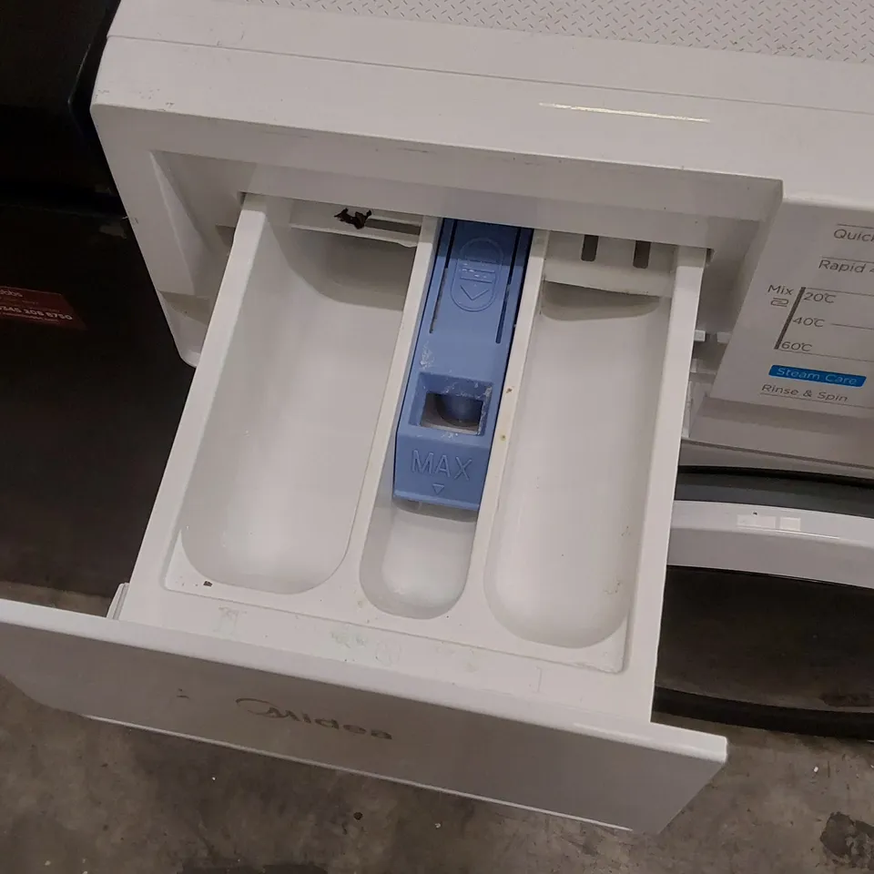 MIDEA FREESTANDING WASHING MACHINE 8KG IN WHITE, MODEL: MF10EW80B