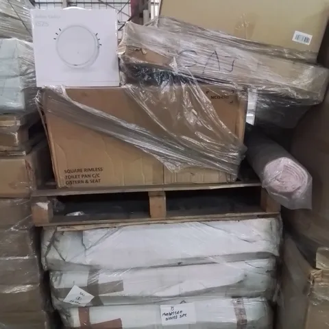 PALLET CONTAINING ASSORTED ITEMS TO INCLUDE: DINING SETS, ROBOT VACUUM ECT. 