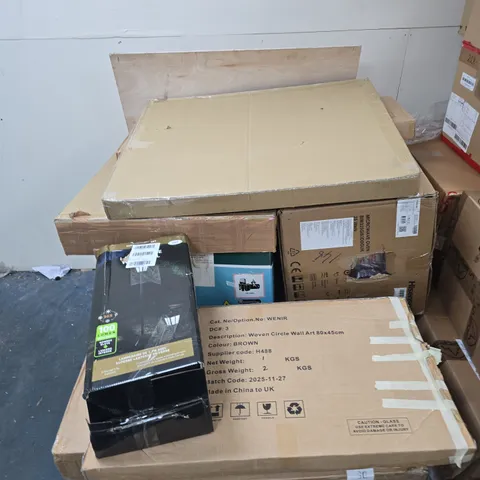 PALLET OF APPROXIMATELY 10 ASSORTED DAMAGED ITEMS 