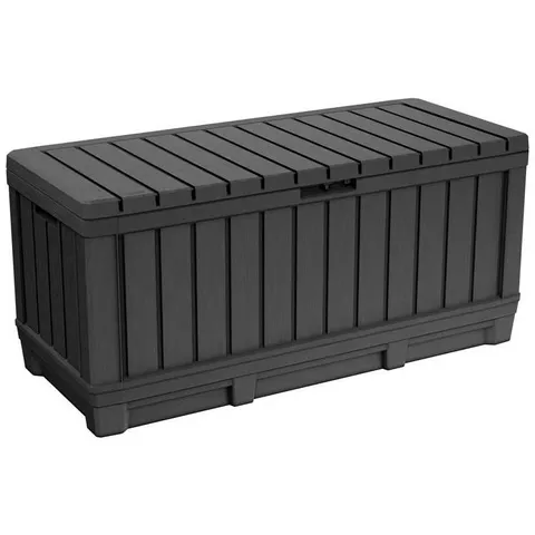 BOXED KETER KENTWOOD OUTDOOR GARDEN STORAGE BOX 350L 