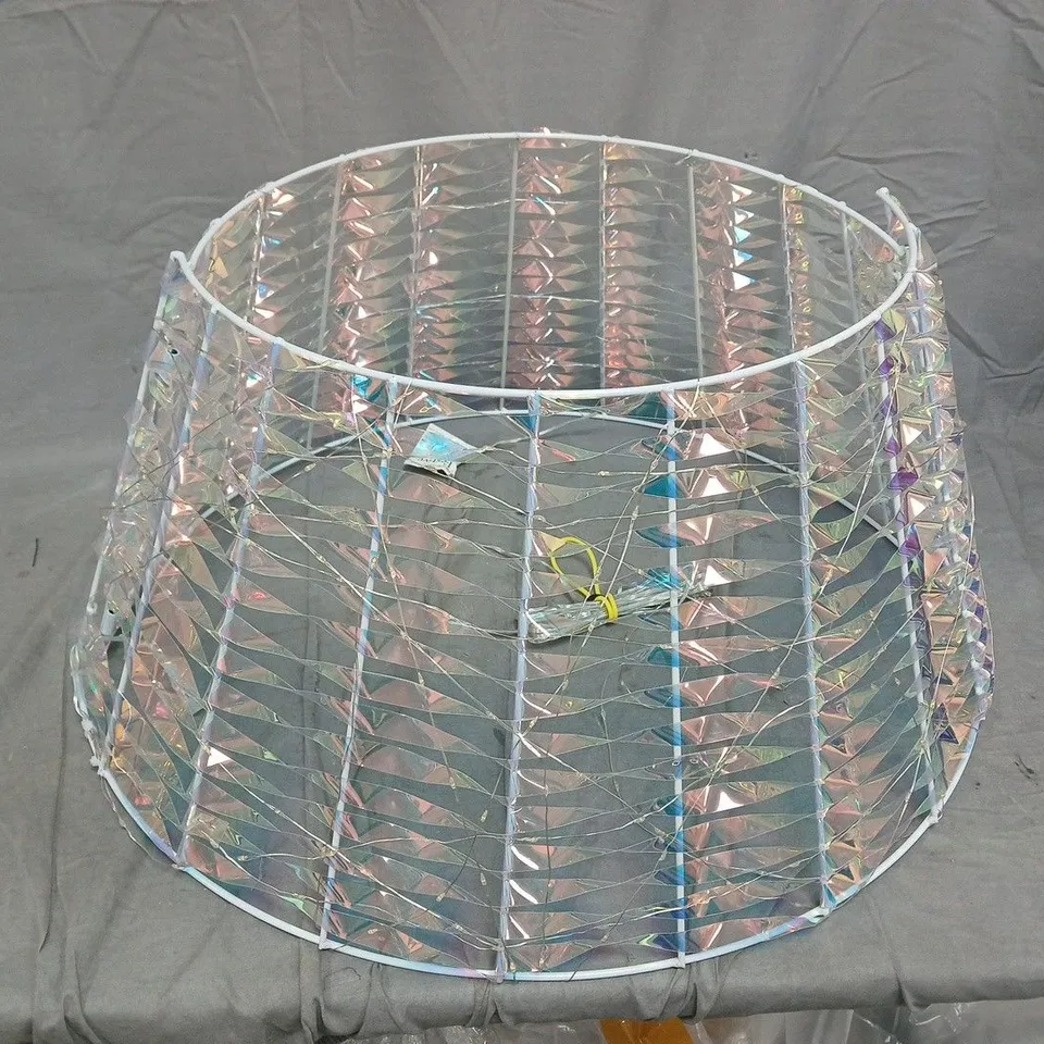 FESTIVE PRE-LIT 58CM CHRISTMAS TREE SKIRT