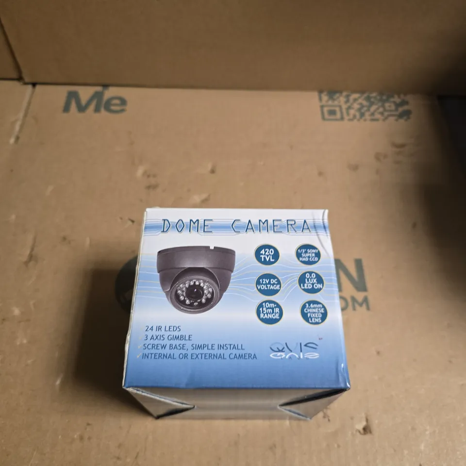 DOME CAMERA – CCTV SURVEILLANCE CAMERA (BOXED)