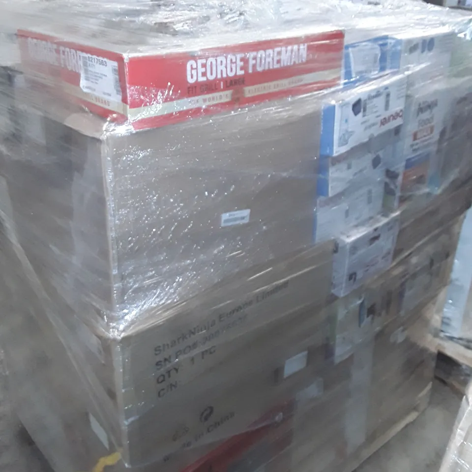 PALLET OF APPROXIMATELY 42 UNTESTED RAW RETRUN HOMEWARE AND ELECTRICAL PRODUCTS TO INCLUDE;