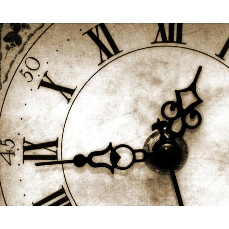 BOXED TIMEPIECE MATTE PASTE THE WALL MURAL