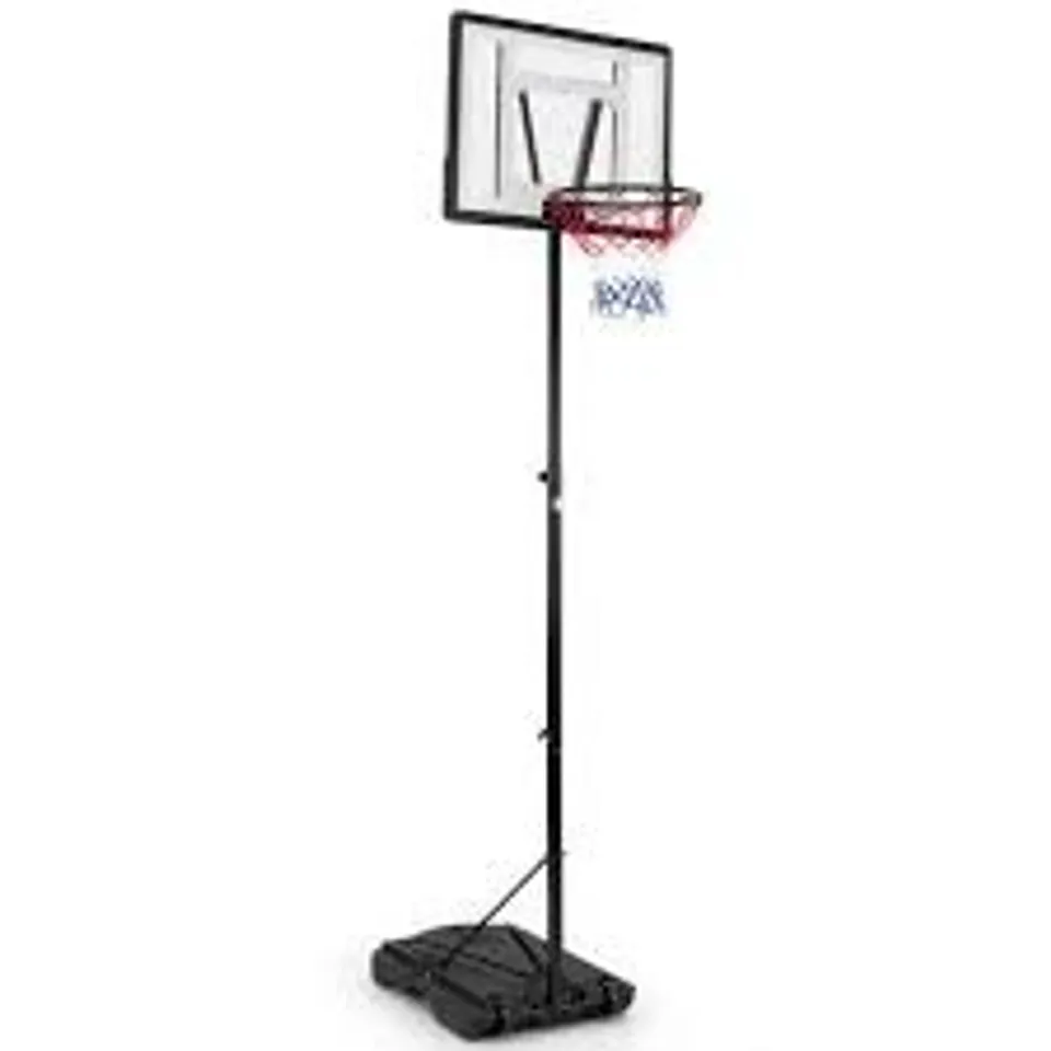 BOXED COSTWAY HEIGHT ADJUSTABLE BASKETBALL HOOP SET