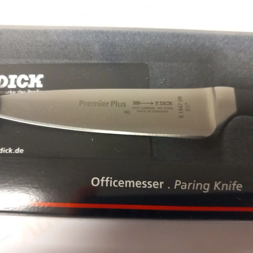 BRAND NEW BOXED DICK PREMIER PLUS CM PARING KNIFE 8 1447 09