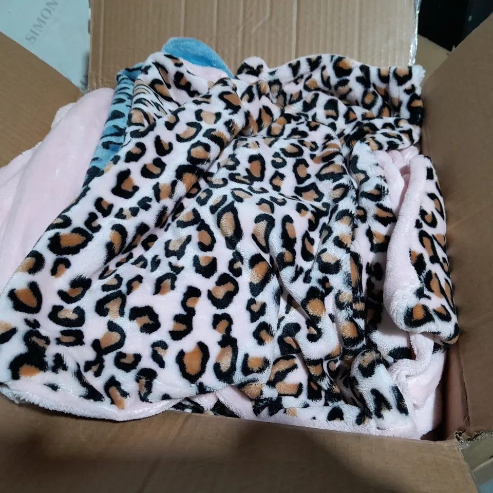 PINK LEOPARD STYLE DUVET SET