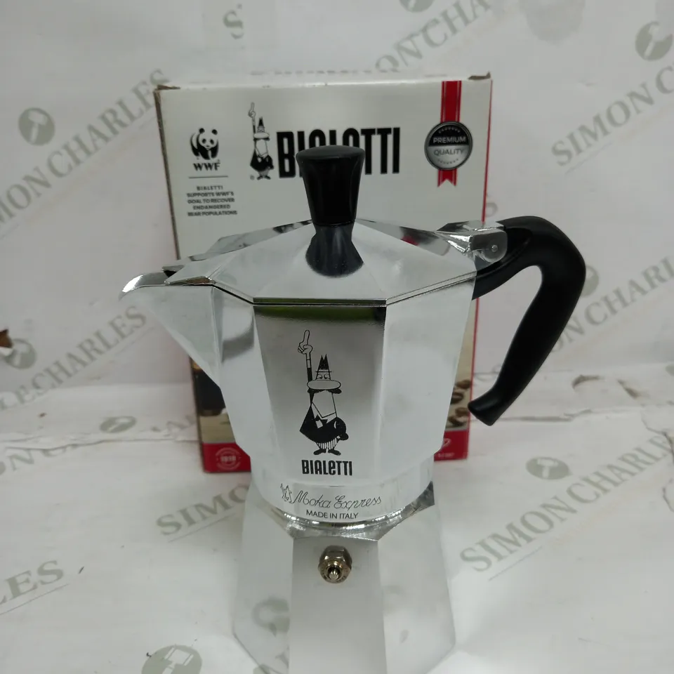 BIALETTI MOKA EXPRESS STOVETOP COFFEE MAKER